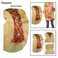 [AbabixaMY] Mexican Taco Costume Mexican Taco Outfit Creative Decorative Cute Reusable Gift Hallowee