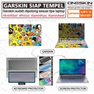 Garskin Sticker Laptop Sticker Screen Protector Keyboard Protector Lenovo IdeaPad Slim 5 5i 14 14ARE05 14ALC05 14IIL05 14ITL05 Full Body Silicone Clear Glossy