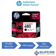 HP 680 Black Original Ink Cartridge [F6V27AA]