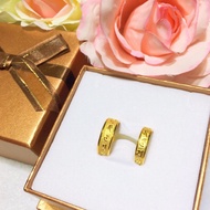 Gold Pair Ring Gold 9999 Couple Ring Wedding Gift Birthday Gift Gold