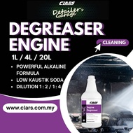 Clars Pencuci Enjin | Engine Degreaser Spray 1L– Hapus Minyak Degil, Cuci Enjin Seperti Baru