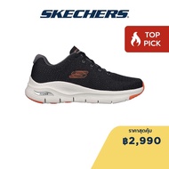 Skechers สเก็ตเชอร์ส รองเท้าผู้ชาย รองเท้าผ้าใบ Men Sport Arch Fit Takar Shoes - 232601-BKOR Arch Fi