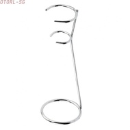 Practical Egg Beater Holder Stand Rack Stainless Steel Milk Mixer Frother Shelf
