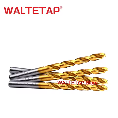 WALTETAP HSS-Co8 DIN 338 Straight Shank Cobalt Twist Drill 1 2 3 4 5 6 7 8 9 10 11 12 13 mm Drills B