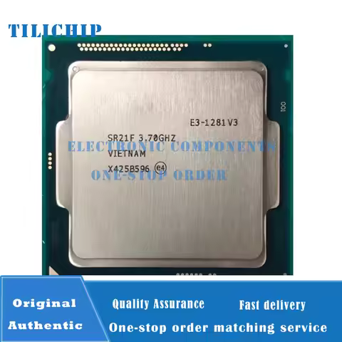 E3-1281V3 3.7GHz 8M 4 Core 8 Threads LGA 1150 CPU Processor