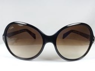 『逢甲眼鏡』TOD'S 太陽眼鏡 橢圓大框 皮革鏡腳 棕色鏡面 質感設計款【TO 16 05F】