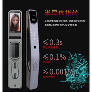 YAKONI Smart 3D Face Identify Lock Digital Door Lock Wifi Tuya Fingerprint Unlock Cat' Eye Recognition Unlock Electronic Lock面部解锁