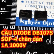 10pcs DIODE BRIDGE, rectifier bridge DIODE DB107 DB207 DB107S DB207S SOP-4 DIP-4 1A 2A 1000V kde6341