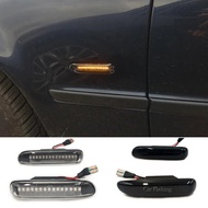 For BMW 3 Series E46 Sedan Coupe Wagon Convertible 1997-2001 Led Dynamic Turn Signal Light Side Fend