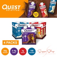 Quest Nutrition Protein Shake Ready To Drink RTD,  (325ml x 4 per pack)