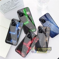 MESIN [Oppo A57 2022] Softcase Kaca Oppo A57 2022 - Softcase Glass Glitter Oppo A57 2022 - Softcase 