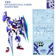 WATER DECAL [TRS] 8822 + 882FS set OO QAN[T] MG FULL SABER DABAN 1/100 8822 8822FS