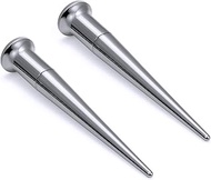 Astm F136 Titanium Ear Gauge Stretching Kit Screw Fit Flesh Tunnels Plugs Taper Gauges Earring Expan