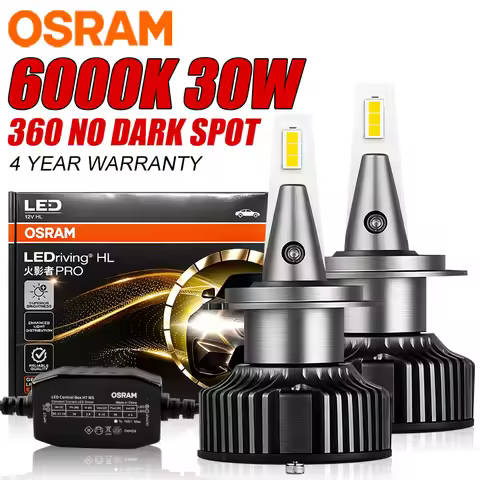 OSRAM H4 H7 H11 Led Headlight Bulbs 360 LED H1 H8 9005/HB3 9006/HB4 9012 HIR2 Fog Lights 6000K 12V C