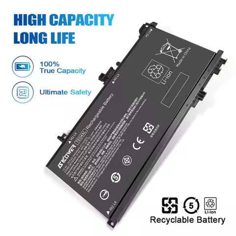 SKOWER TE03XL TE04XL Laptop Battery For HP Pavilion Omen 15-BC200 15-AX200 905277-855 TPN-Q193 15-AX