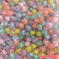 1.1cm love beads mixed colorBENINGs, 1 pound