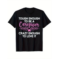 Funny Caregiver Art For Women Men Caregiving Caregiver T-ShirtT-shirt for St PatrickS Day Easter Gif