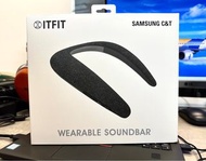 全新 香港行貨 new Samsung C&T ITFIT 穿戴式 藍芽喇叭 Bluetooth Wearable Soundbar 香港行貨 未拆盒