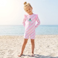 Babyshop Juniors Girls Striped Swimsuit