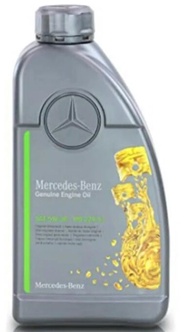 น้ำมันเครื่อง Mercedes-Benz สังเคราะห์แท้ 100% MB 229.52 SAE 5W-30 ปริมาณสุทธิ 1ลิตร