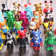 MEDICOM Bearbrick pulled Manwei hero series violence bear bear