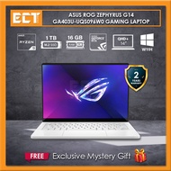 Asus ROG Zephyrus G14 GA403U-UQS096WO / 100WO Gaming Laptop (R9-8945HS 5.20Ghz,16GB D5,1TB SSD,RTX40