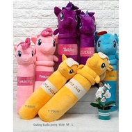 Pony bolster size M, little pony bolster, cute doll bolster, character bolster/, animal bolster/
