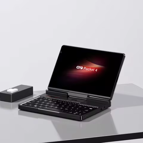 New 2025 version In stock! Original GPD Pocket 4 8.8-inch AMD AI 9 HX 370 64GB RAM 2TB NVMe Mini Lap