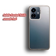 For Vivo Y77 5G Y77e iQOO Z6 Lite V2166BA V2169 I2208 Slim Fit Soft Silicone Case Laser Texture Anti