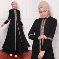 HITAM Abaya Turkey Busui Abaya Turkey Black Robe Abaya Turkey 1810