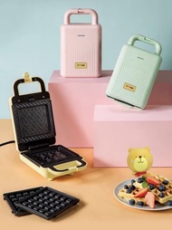 BEAR ELECTRIC SANDWICH N WAFFLE MAKER 3COLORS - MYOSOTIS7