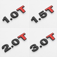 汽车排量标1.0T1.5T2.0T3.0T2.0L2.4L3.0L金属改装排量车贴车尾标Automobile displacement standard 1.0T1.5T2.murue754.sg