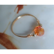 14k Gold Filled (Suasa) Cincin Kristal