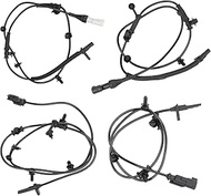 WMPHE 4 Pcs ABS Wheel Speed Sensors Compatible with Ford Edge 2011 2012 2013, Compatible with Lincol
