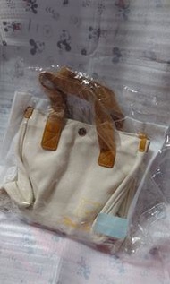 現貨 台灣迪士尼商品 小熊維尼 Winnie the Pooh 麻布質地 手提袋 挎包 斜背包 兩用袋