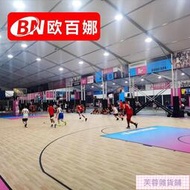 籃球場地膠室內運動地板籃球館塑膠地墊運動場館木地板