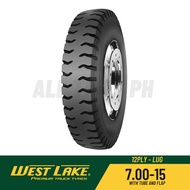 ¤▣Westlake 700-15 (12ply) Lug - Truck Tires with Tube and flap - 700x15 Magaspang