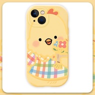 JURSUE Soft Silicone Cute Funny Shockproof Phone Case for iPhone Case 16 15 14 13 12 11 Pro Max SE 2