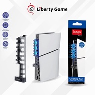 IPEGA Silent Cooling Fan For PS5 Slim Disc / Digital Console Rear Cooler fan with Built-in LED Light