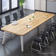 Conference Table New Product Desk Chair Long Simple Workbench Modern Long Table Conference Room Simp