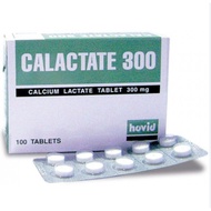 HOVID CALACTATE CALCIUM LACTATE 300MG TABLET 10X10'S
