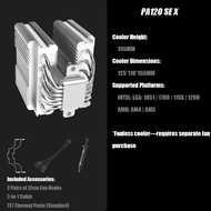 【สินค้าพร้อมส่ง เก็บเงินปลายทาง】Thermalright Peerless Assassin 120 SE CPU Cooler PA120 SE 6 Heat Pip