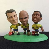 可口可樂 世界杯足球賽 巴西隊足球明星 公仔 擺飾
