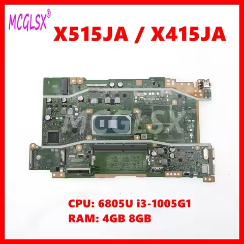 X415JA Mainboard For Asus X515JA F515J X515JF X515J X415J F415J P1511cja V5200J X416J Laptop Motherb