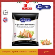 Fusipim Crystal Fish Ball (Tobiko) 500G Fusipim Bebola Ikan Kristal (Tobiko) 500G Fusipim 水晶鱼丸（鱼蛋）50