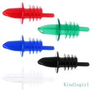 KING Plastic Liquor Spirit Wine Bottle Pour  Flow Pourer Stopper Cocktail Drinks