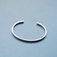 簡約 男士 手鐲 925 純銀