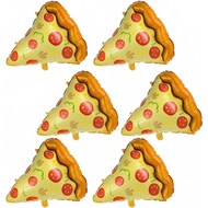 3Pcs Pizza Balloons 23" Pizza Slice Shaped Mylar Balloons Pizza Slice Foil Party Balloons for Pizza 