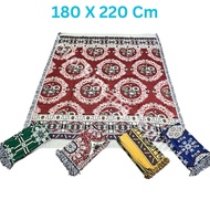 Hambal Knitted Rug 180 X 220 Cm Premium Smooth Combination Motif 5 Dimensions 2 Colors or Two Colors