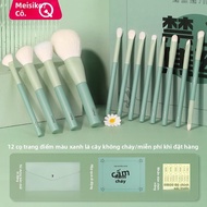 MSQ | Bộ Cọ Trang Điểm 12 Cây: Cọ Bột Cọ Lông Cừu Cọ Mắt Cọ Highlight